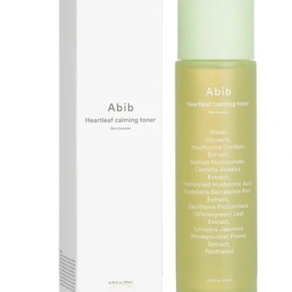NIB! Abib Heartleaf Calming Toner Skin Booster Deep Hydration Relief 200ml* - Picture 2 of 3